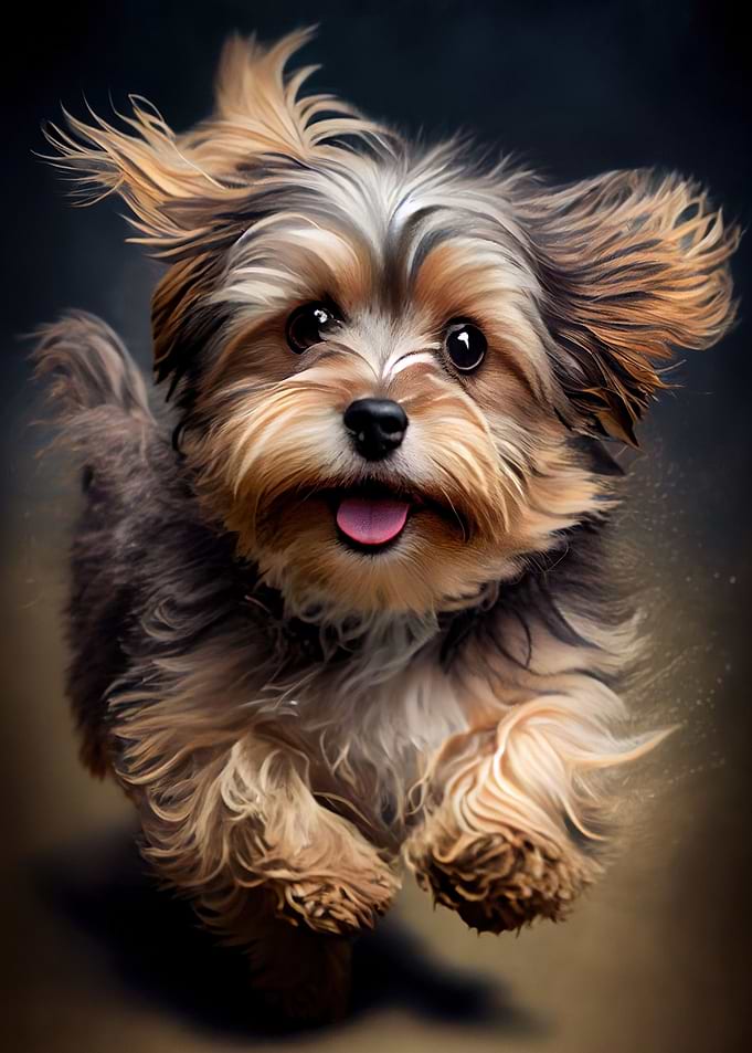 Funny Cute Puppy Dog