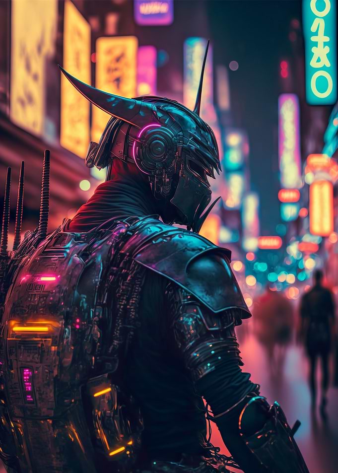 Cyberpunk Samurai 5