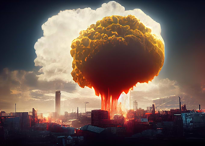 Bomb Nuclear Explosion