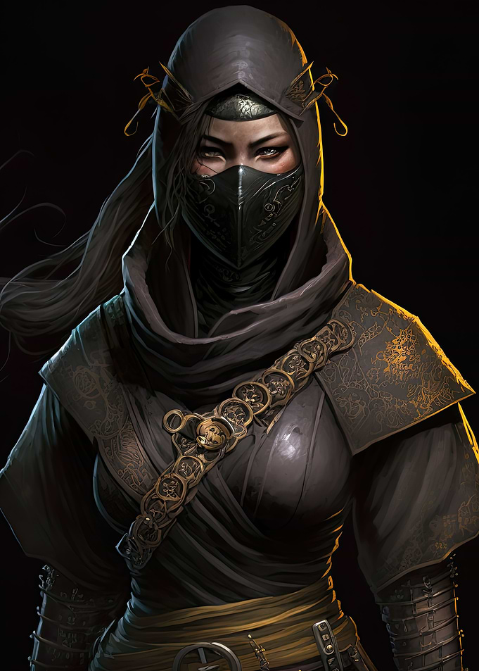 A female ninja