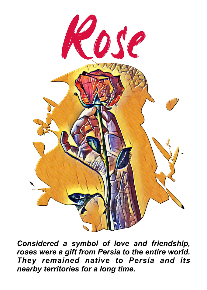 Rose Flower Painting