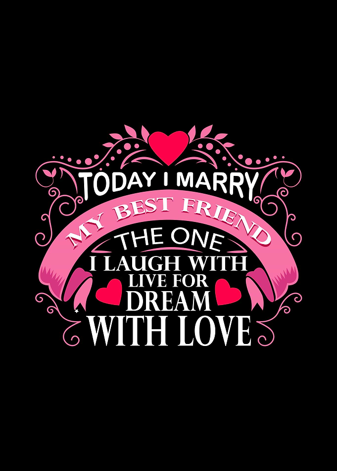 Today i marry my friend
