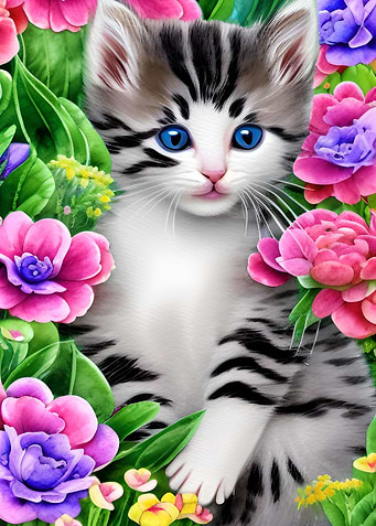 Cat Animal Cute Watercolor