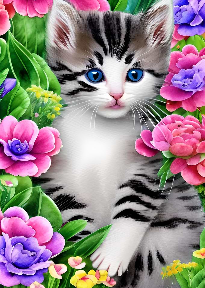 Cat Animal Cute Watercolor