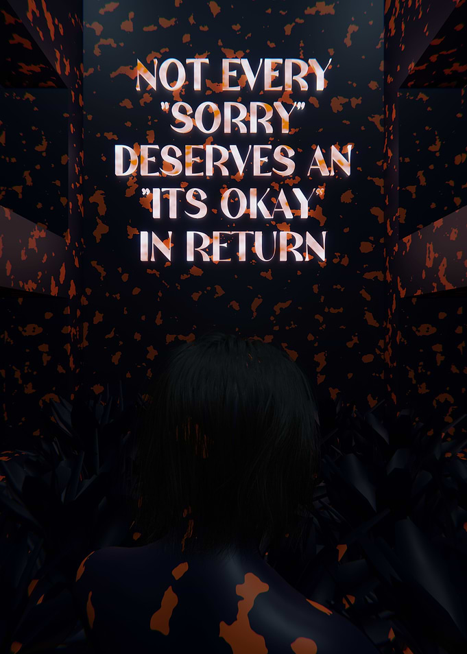 Not Deserves Orange Quote