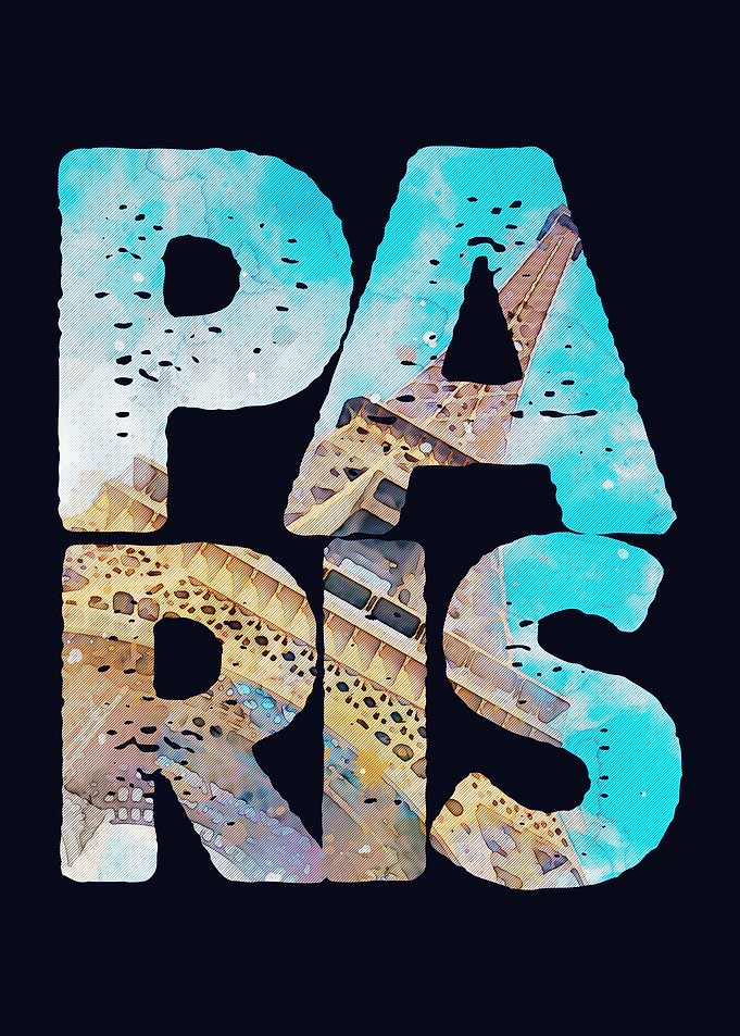Paris Watercolor Font
