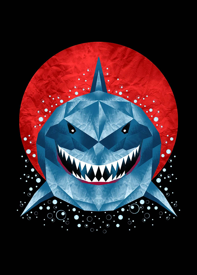 Shark origami