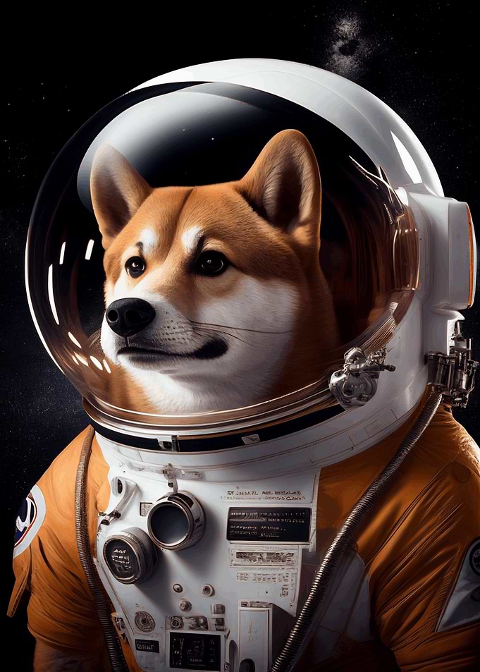 Shiba Inu Astronaut