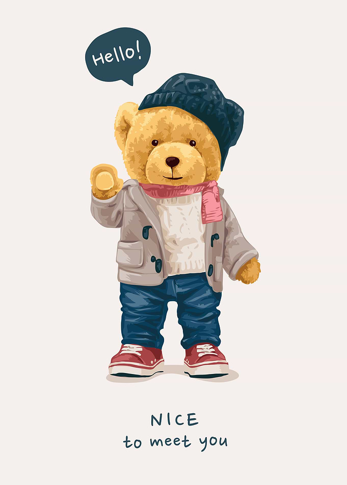 Cute bear