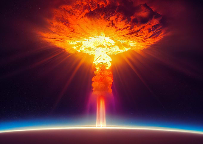 Bomb Nuclear Explosion