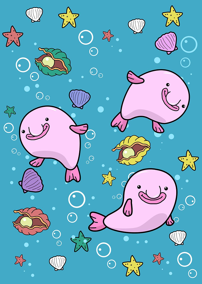 Underwater Blobfish Gift