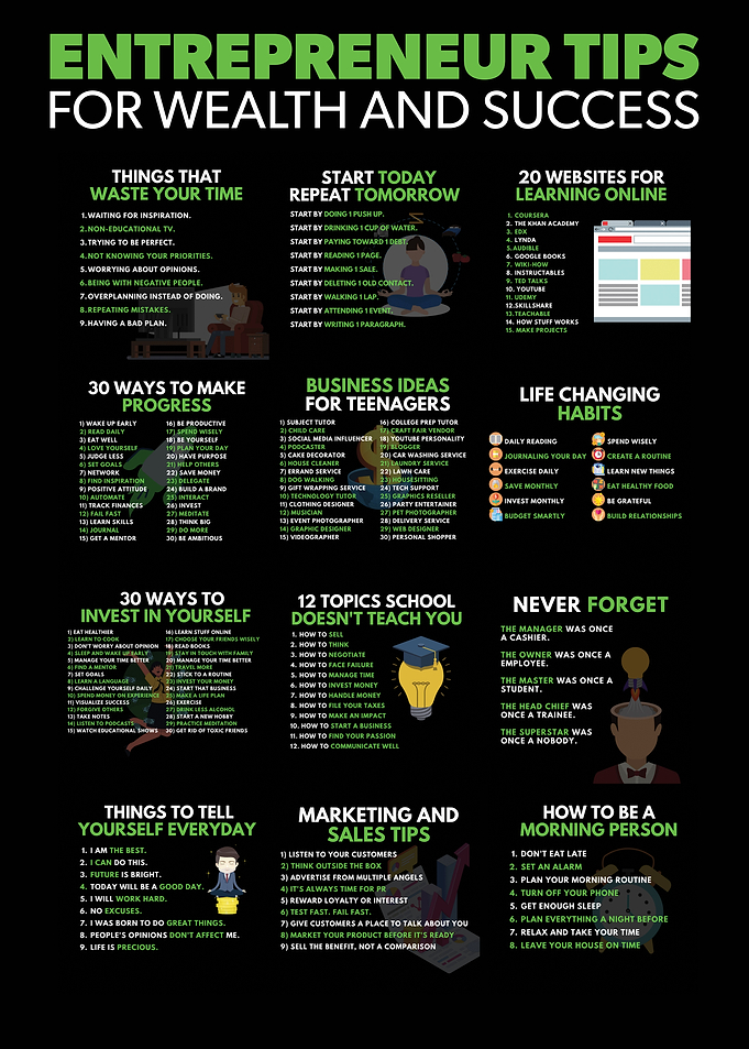 Entrepreneur Success Tips