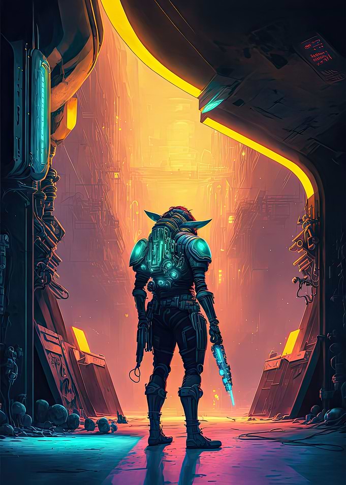 Neon Warrior