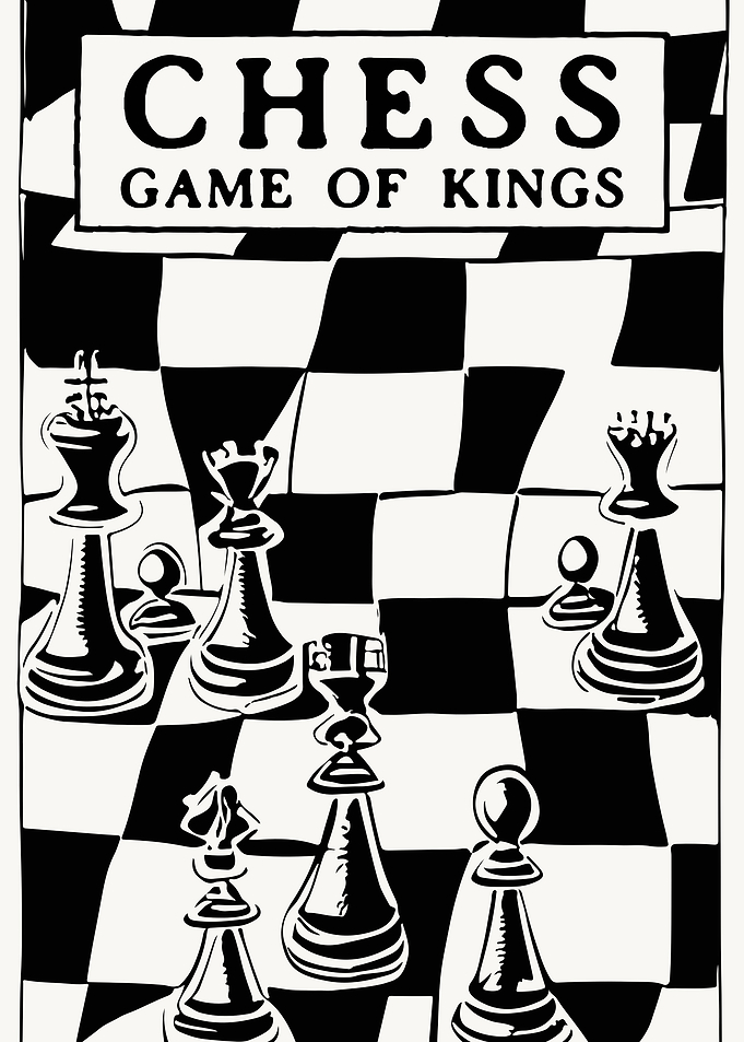 CHESS game of kings poster