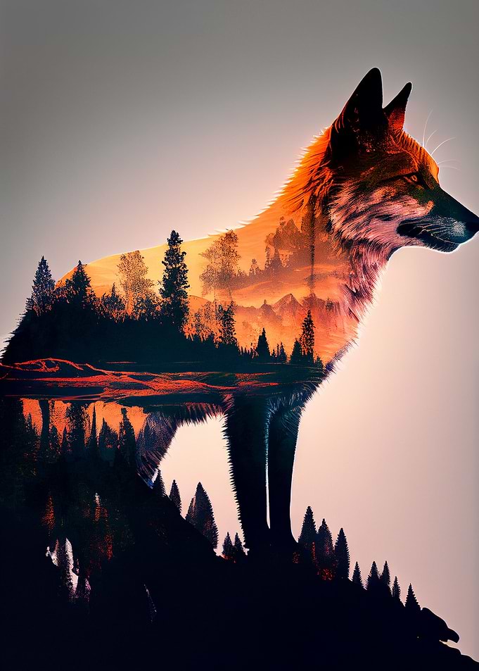 Fox Silhouette