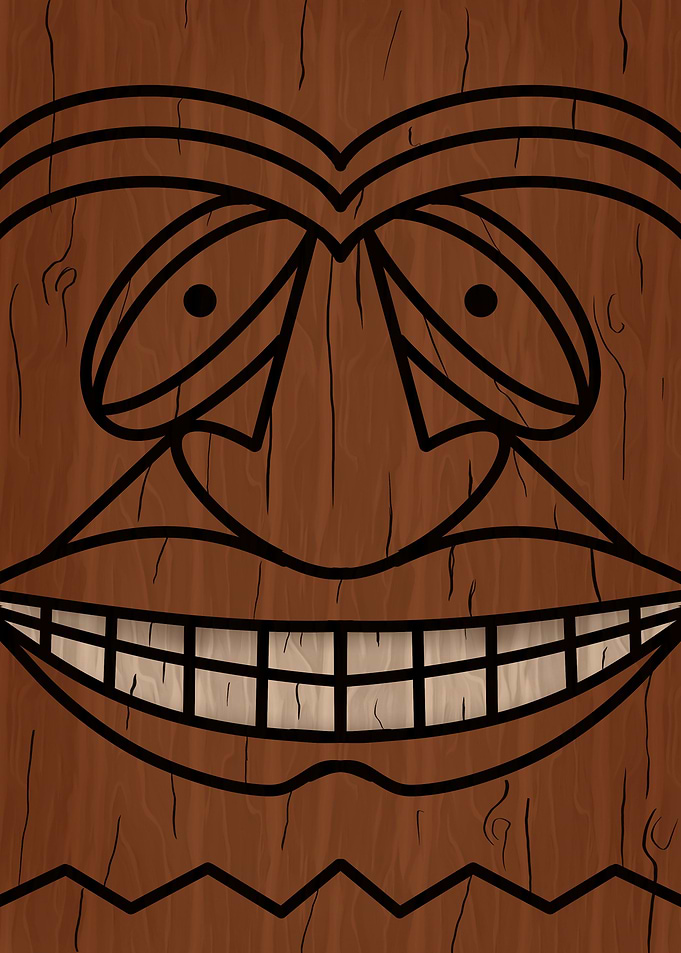 Tiki Mask Hawaii