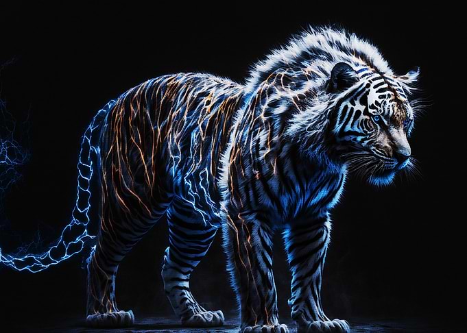 Fantasy Tiger Aura