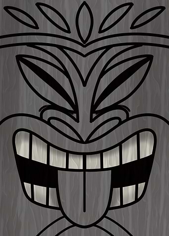 Tiki Mask Hawaii