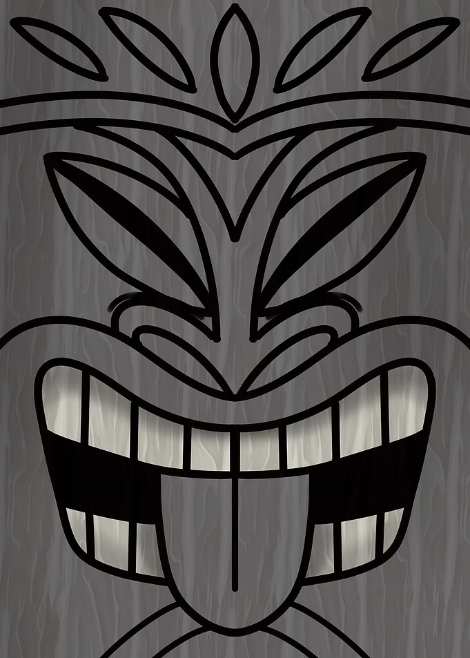 Tiki Mask Hawaii
