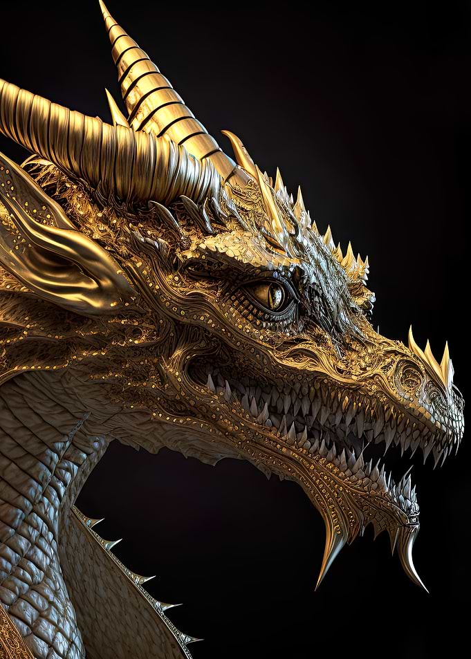 Detailed Dragon