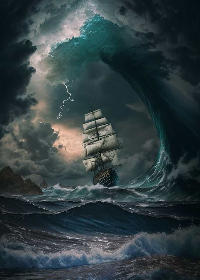 Stormy Sea