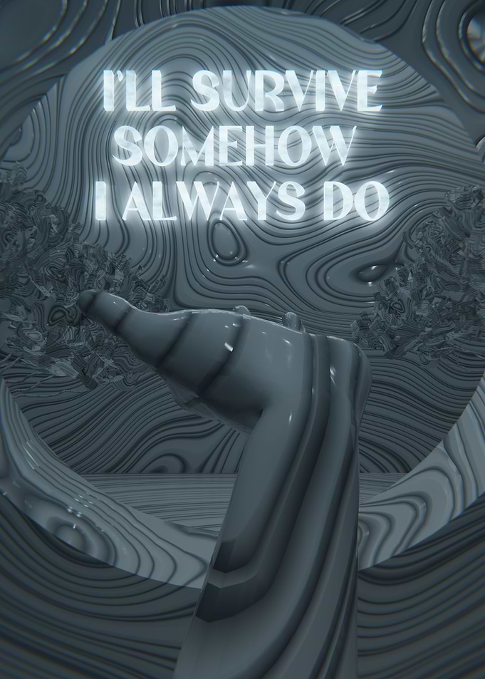 Ill survive Blue Wave 3D