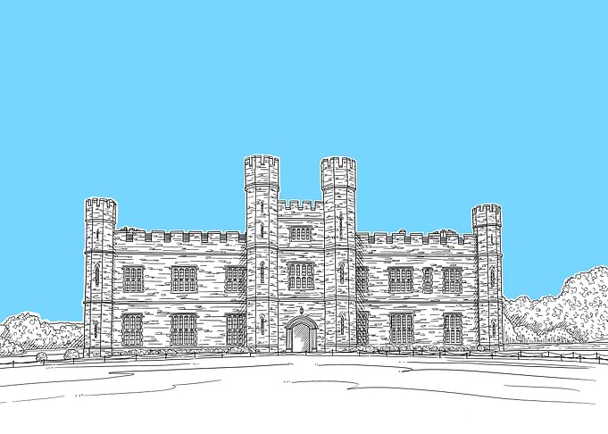Leeds Castle In Kent UK