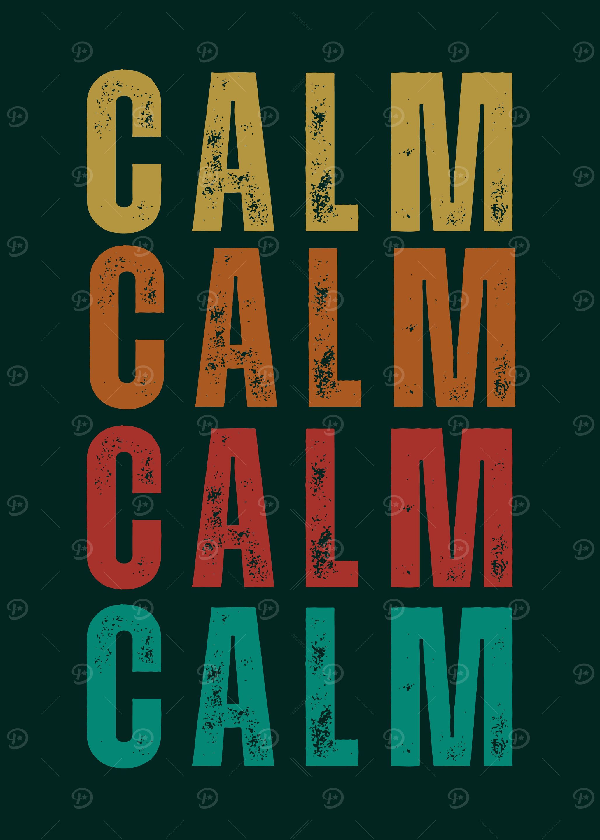 inspirational word calm