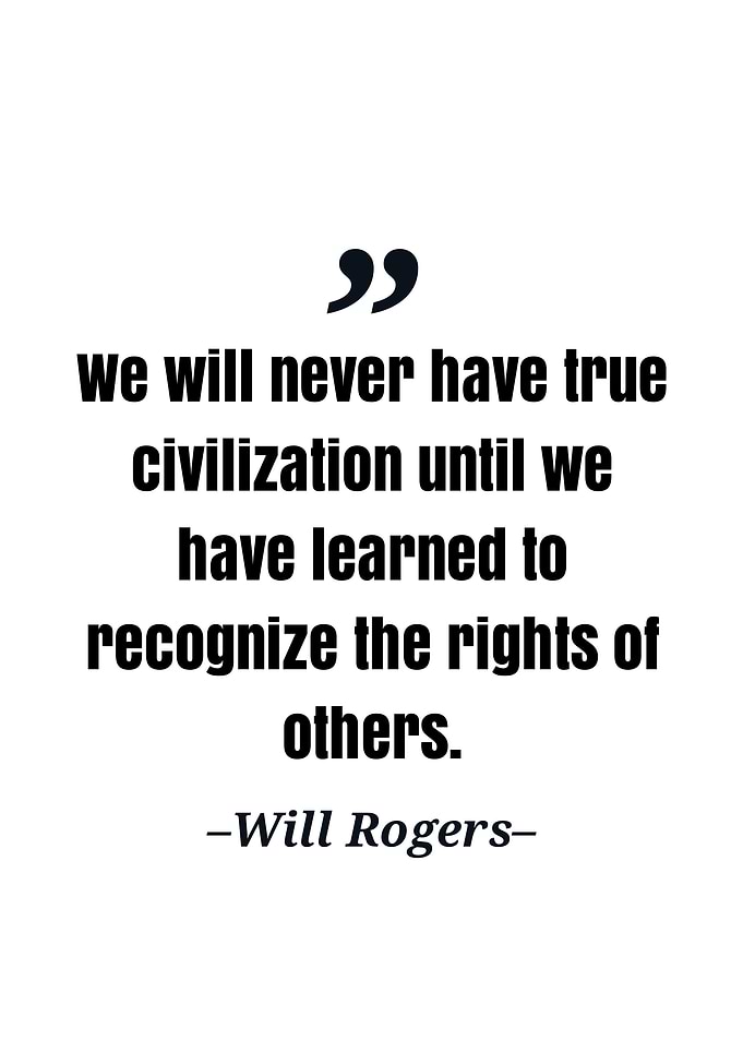 Will Rogers quote