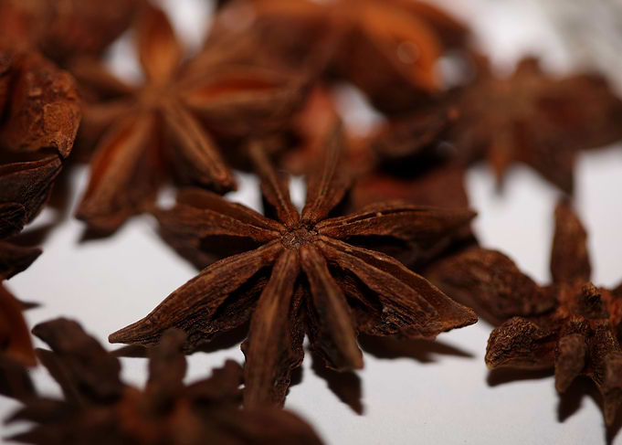 Brown fruit background