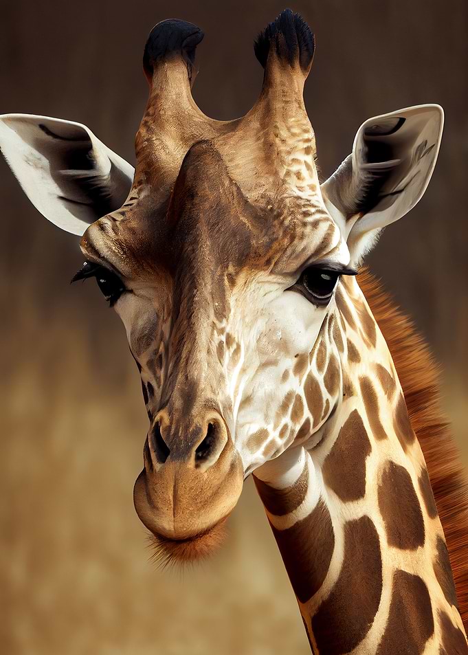 Giraffe Animal Nature