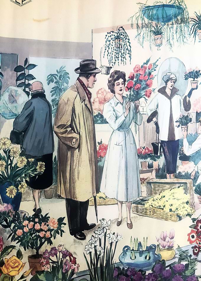 France Vintage Poster