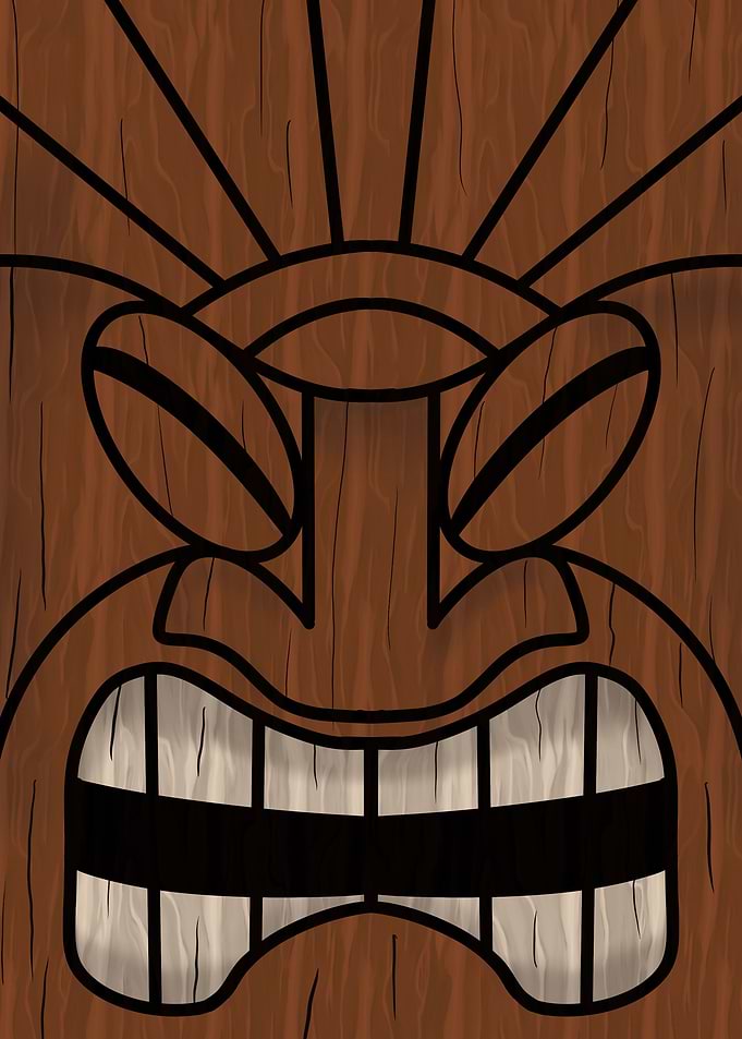 Tiki Mask Hawaii