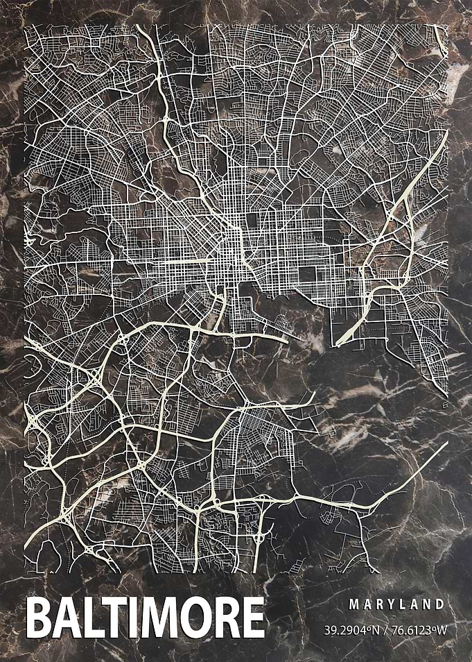 BALTIMORE CITY MAP