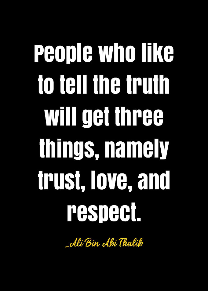 Ali Bin Abi Thalib quote