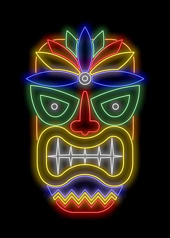 Tiki Mask 02