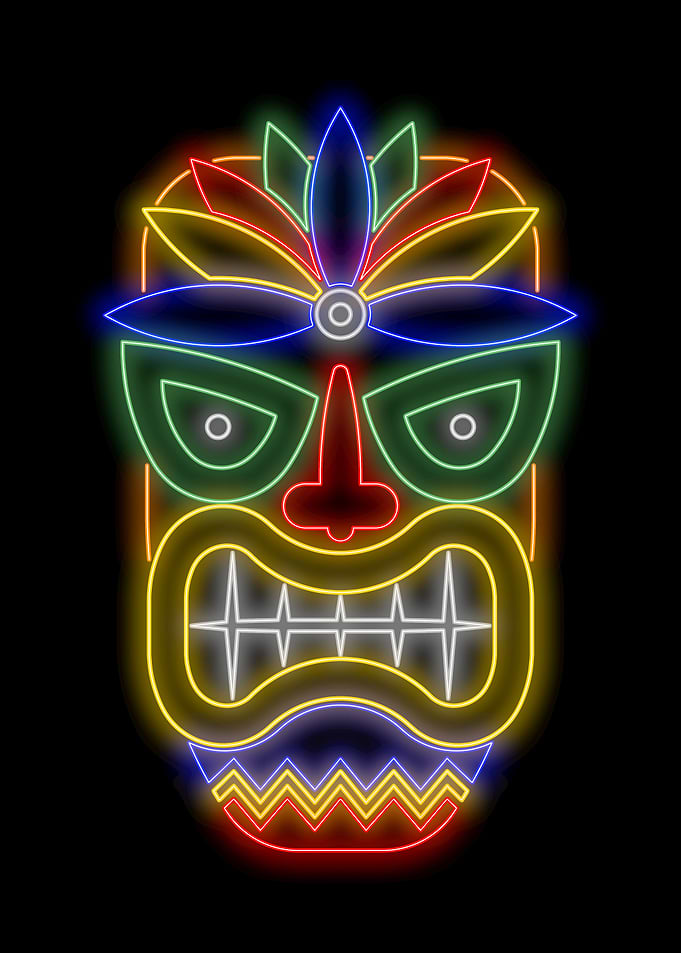 Tiki Mask 02
