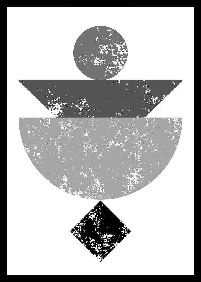 Boho Minimalist Abstract