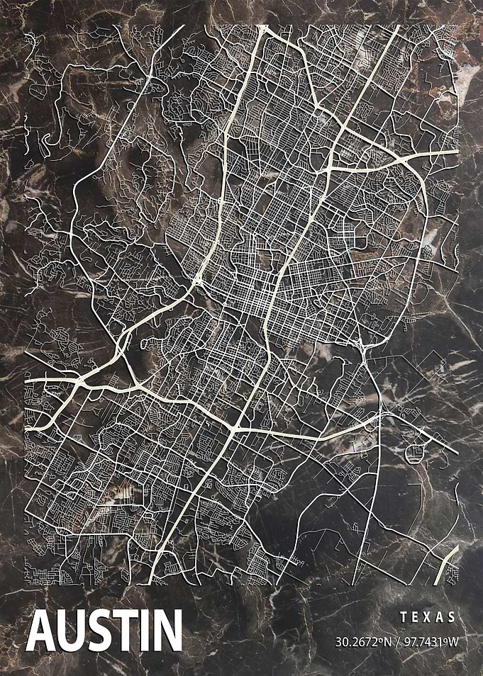 AUSTIN CITY MAP