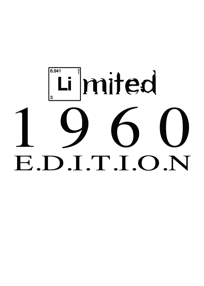 Limited Edition 1960