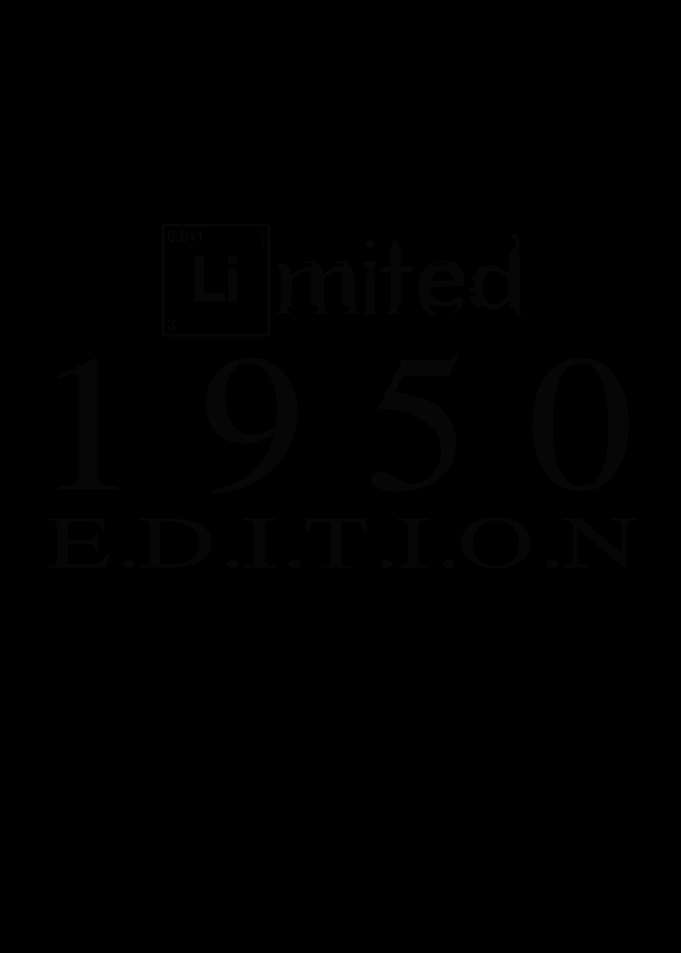 Limited Edition 1950