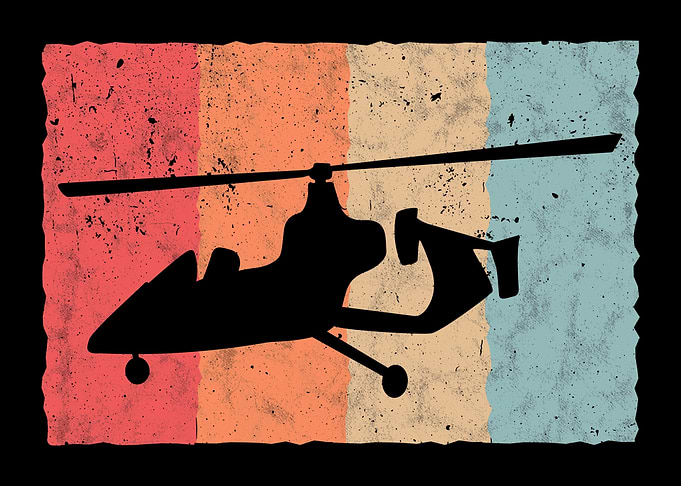 Gyrocopter Retro Autogyro