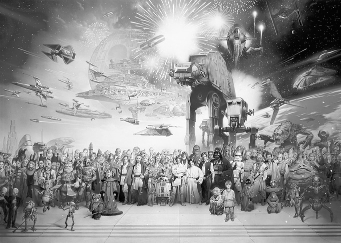 Star Wars Mural 4