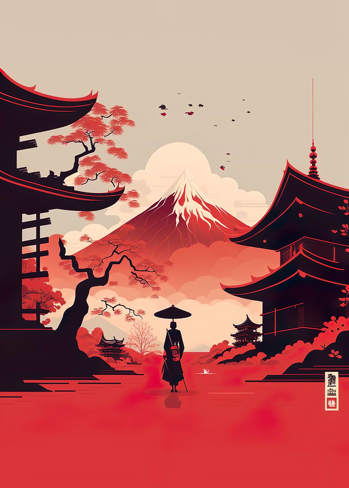 Old Japan city