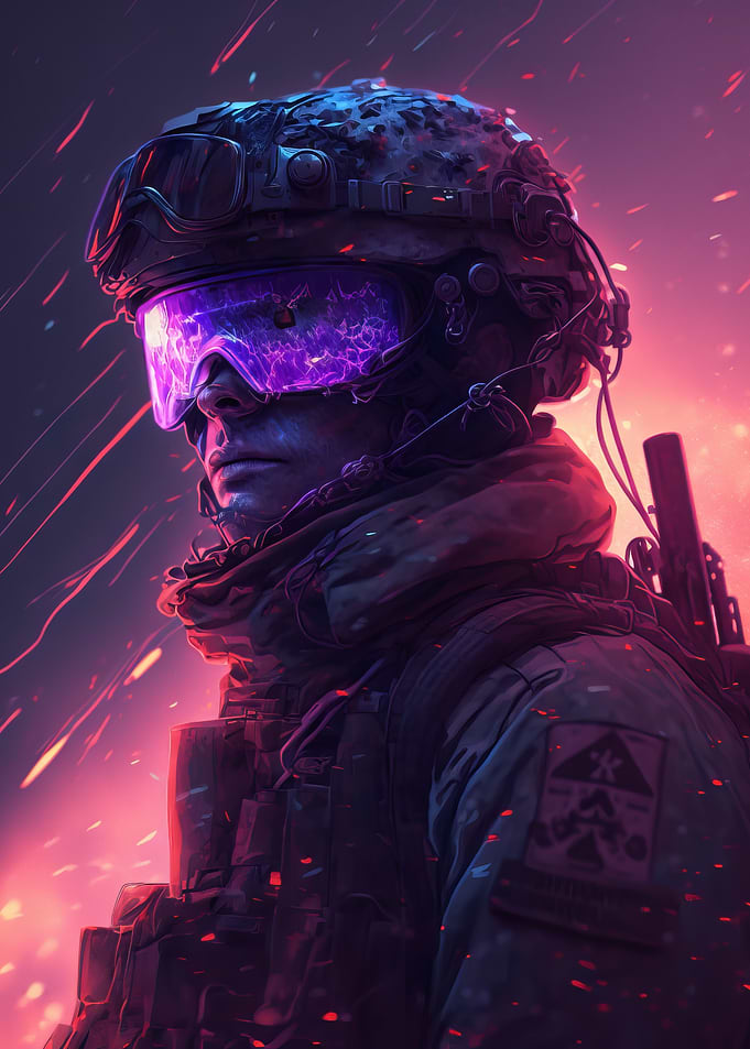 The Cyberpunk Soldier