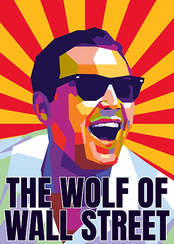 Jordan Belfort Pop Art