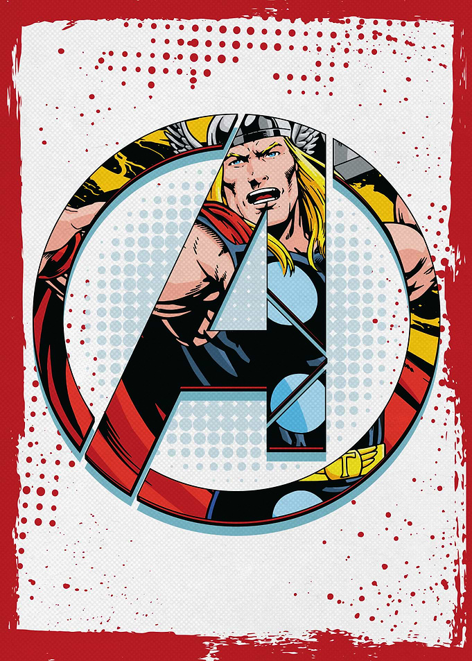 Avengers Logo Thor