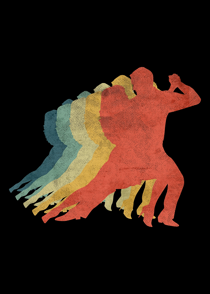 Tango Dance Retro Vintage