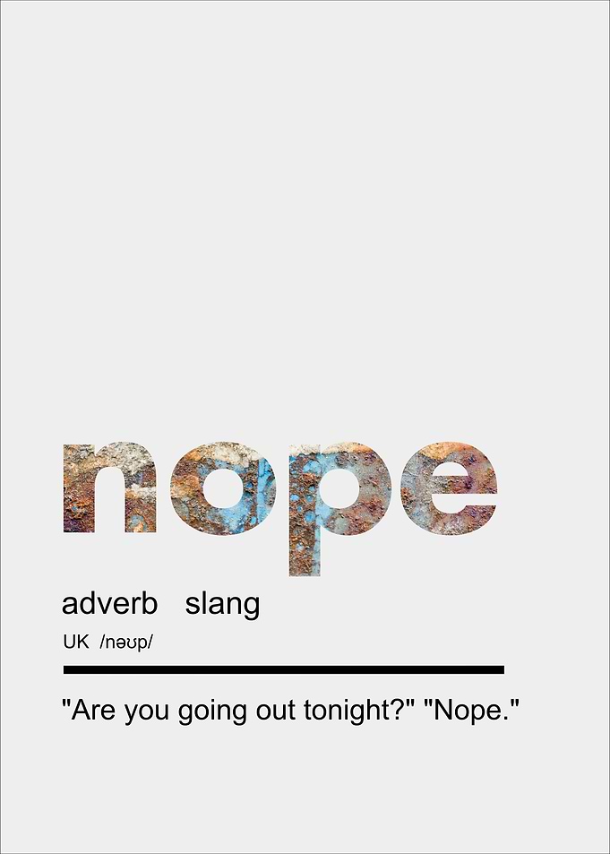 Nope Definition