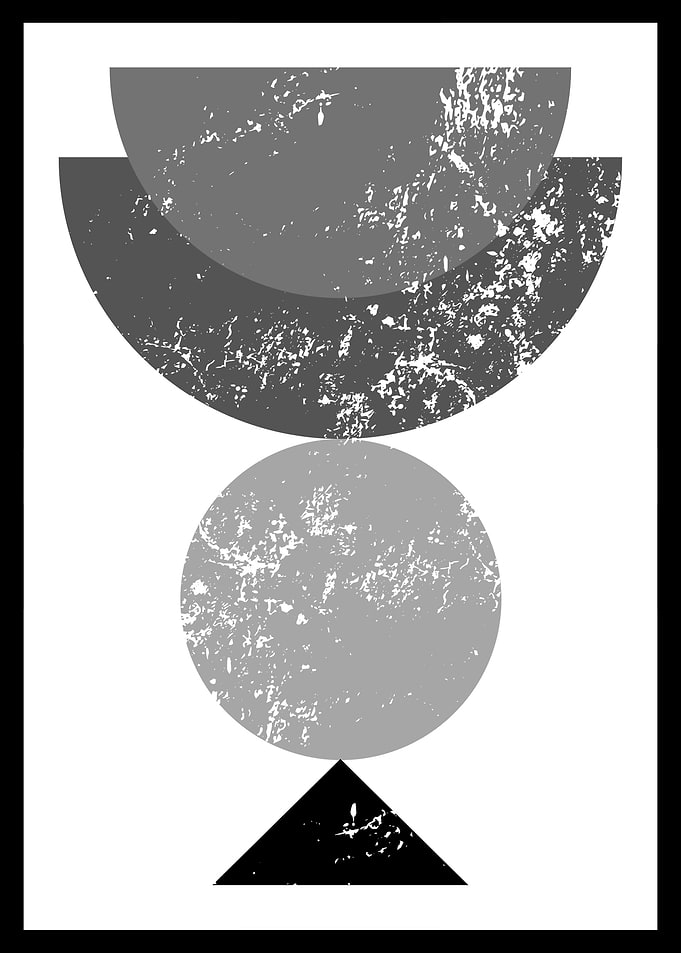 Boho Minimalist Abstract